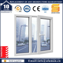 Aluminum Casement Window with Security Grill in Type 50